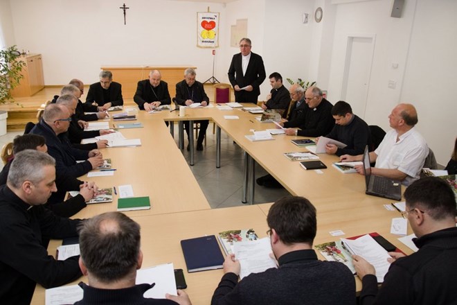 Radni dio Godišnje skupštine Nacionalnog vijeća Papinskih misijskih djela u Ludbregu